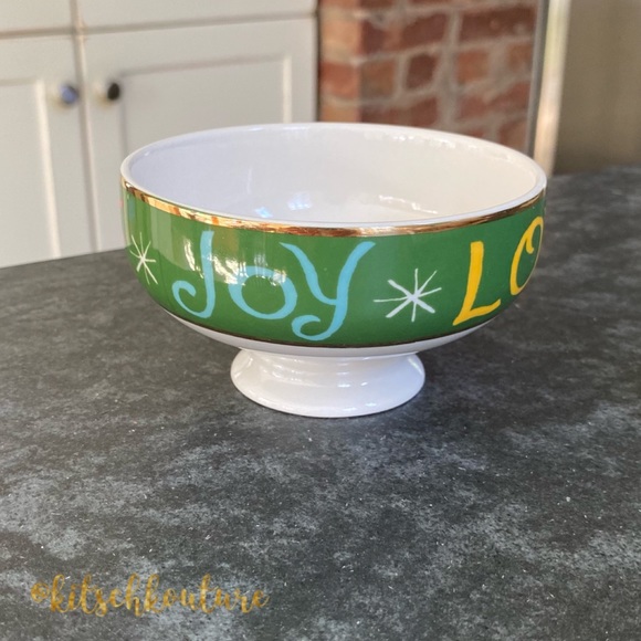 Anthro Danielle Kroll Making Spirits Bright Bowl - Picture 3 of 9